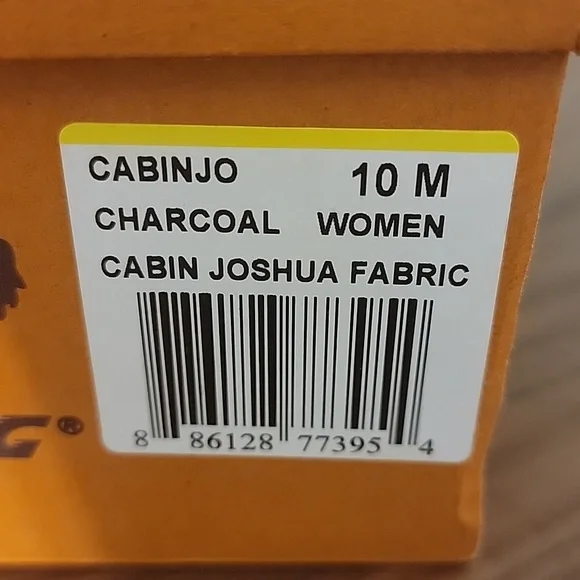 Rocket Dog Cabinjo in Charcoal 10M Women Cabin Joshua Fabric - Picture 14 of 16